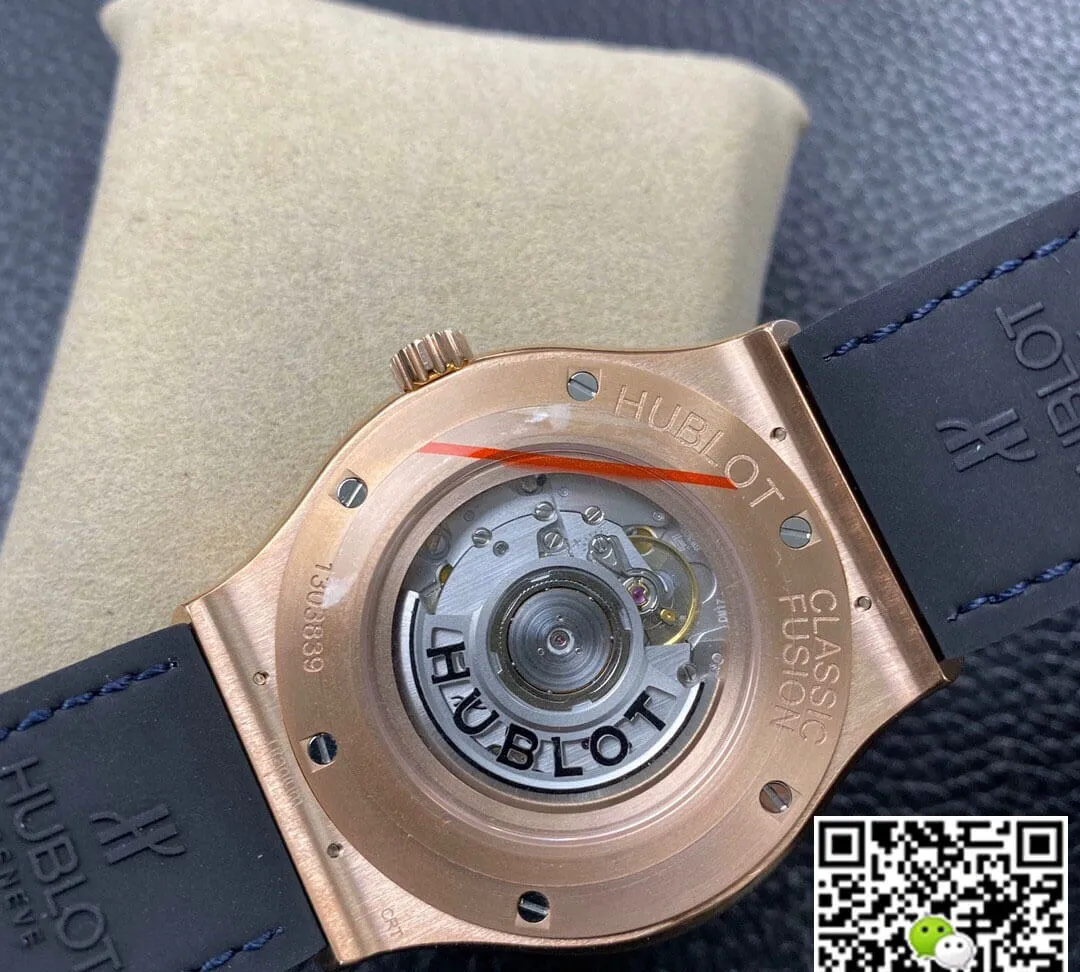 Hublot Classic Fusion 542.OX.7180.LR 42MM WWF Factory 1:1 Best Edition Replica Watch Blue Strap